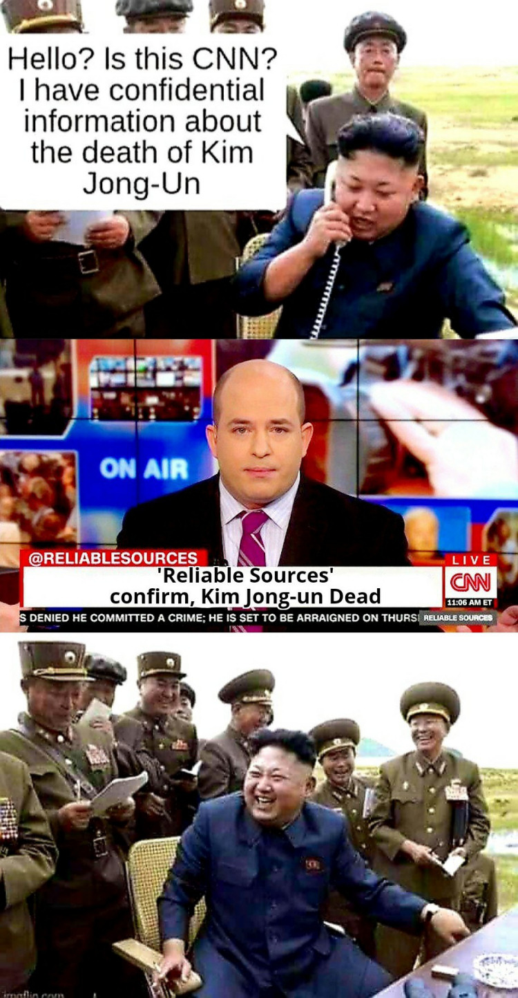 CNN claims that the North Korean leader Kim Jong Un is Dead in April 2020 - then he is suddenly alive again a month later!