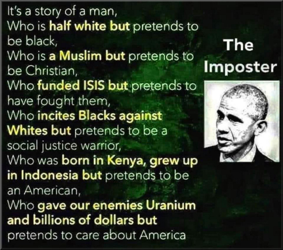 The Imposter - BARACK HUSSEIN OBAMA