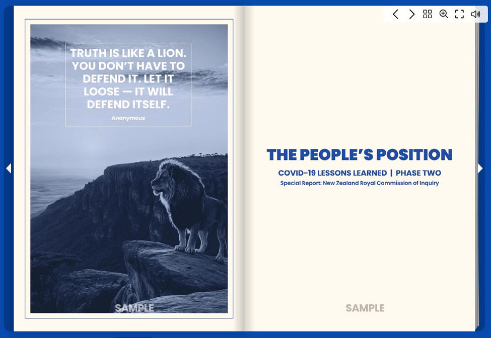 THE PEOPLE'S POSITION - The Explosive 250+ Page Report That Shatters The 'Official' COVID Narrative
