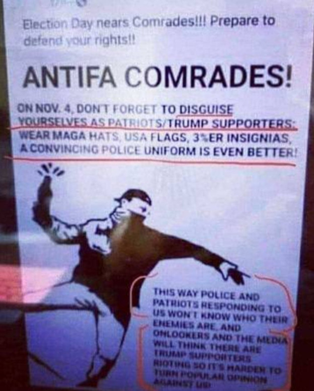 Antifa Comrades - newsletter