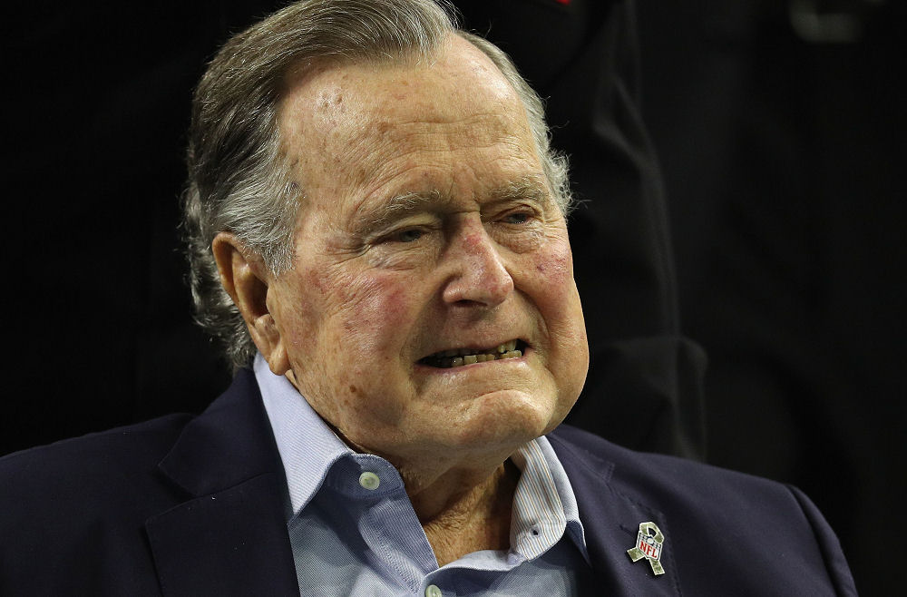 Traitor to the USA - ex president George Herbert Walker Bush