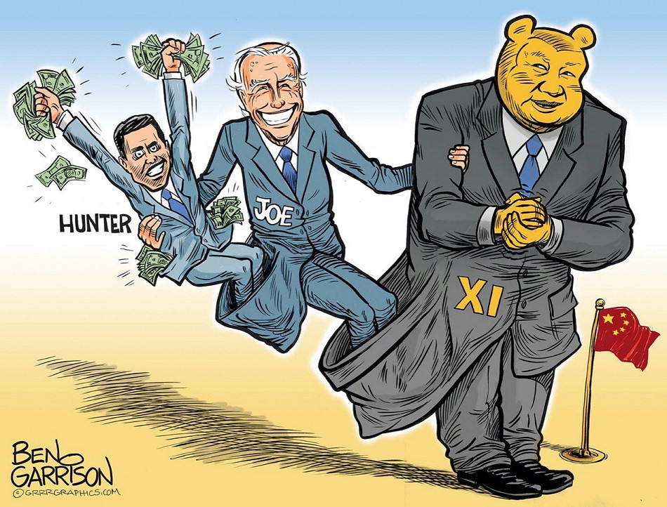 Hunter Biden in Joe Biden's pockets; who is in Chinese President Xi Jinping's pockets