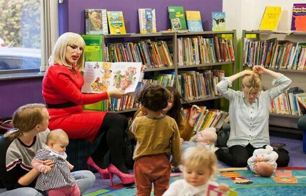 New Zealand Libraries allowing mentally ill sexual perverts and pedophiles to read to your children