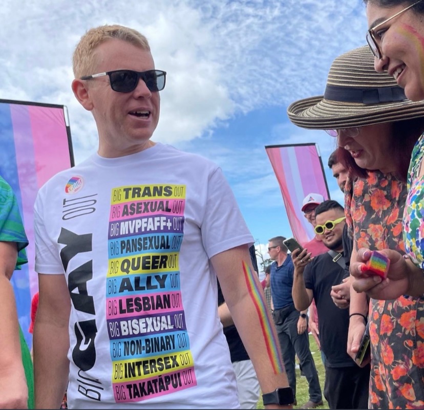 New Zealand Politics - PM Chris Hipkins, as queer as they come, happy to have pedophiles read to children