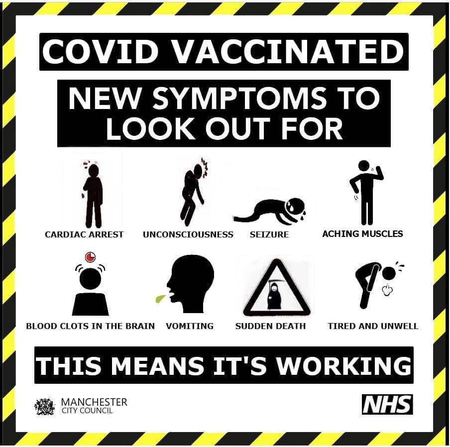 Covid Vaccinated - New Symptoms to look out for - This means it's WORKING