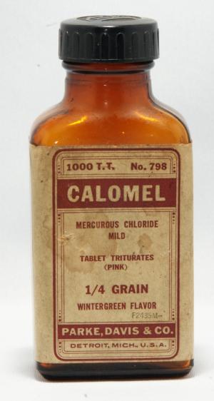 Calomel (Mercurous Chloride or Mercury Chloride) as Medicine