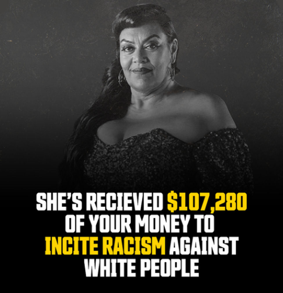 Tusiata Avia received $107,280 to incite racism against white people