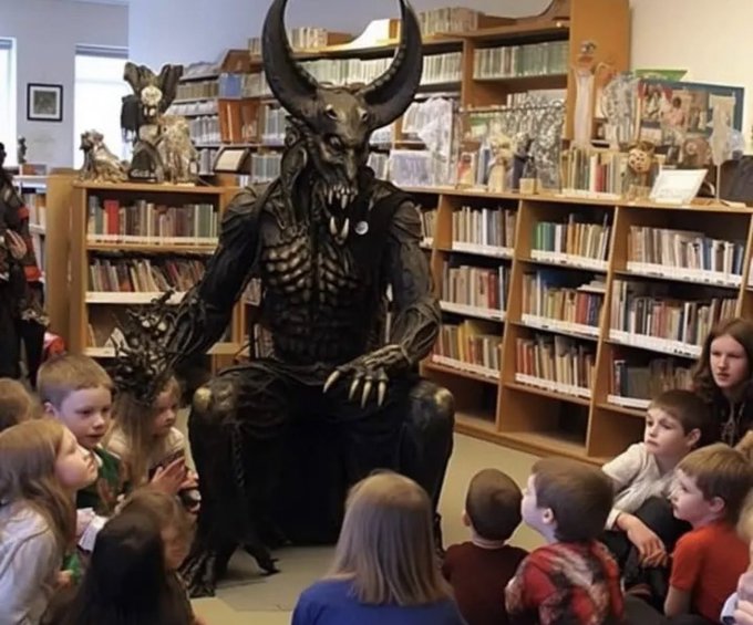 Teaching witchcraft in schools is fun and exciting... Satan is actually the good guy!