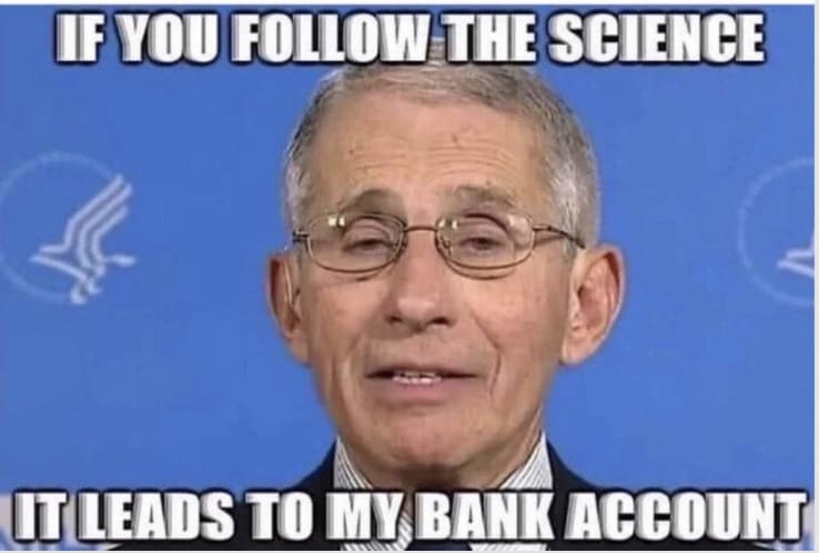 Memes of the Day - by Robert W Malone, MD - the regretable father of mRNA vaccines