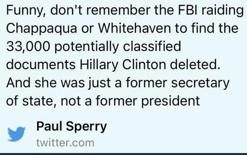 Paul Sperry on Mar-a-Lago raid