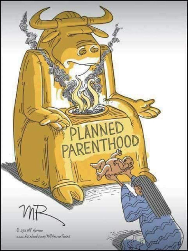 Abortion - modern Baal worship. Sacrificing babies to Satan