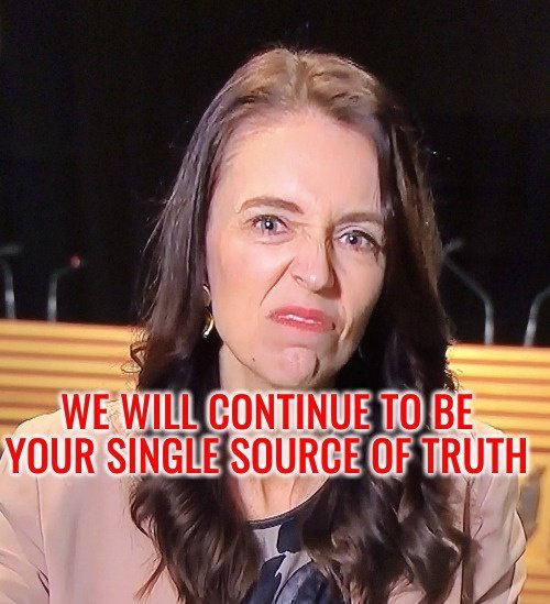Jacinda Ardern: We will continue to be your single source of truth!