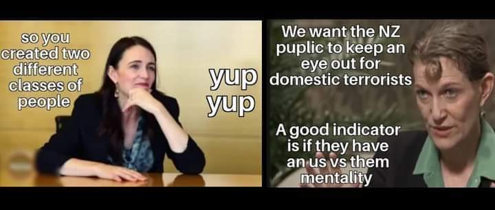 Report your neighbours if they disagree with Jacinda Ardern's mis and dis information
