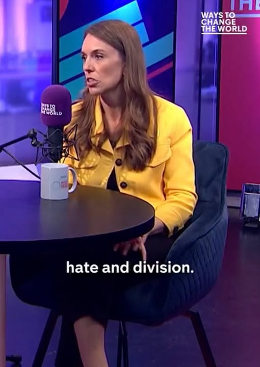 Jacindas ways to change the World: Hate and Division...