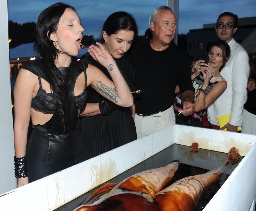 Marina Abramovics Spirit Cooking / Cannibalism Art: The Spirit Cooking of Britney Spears, Part 1