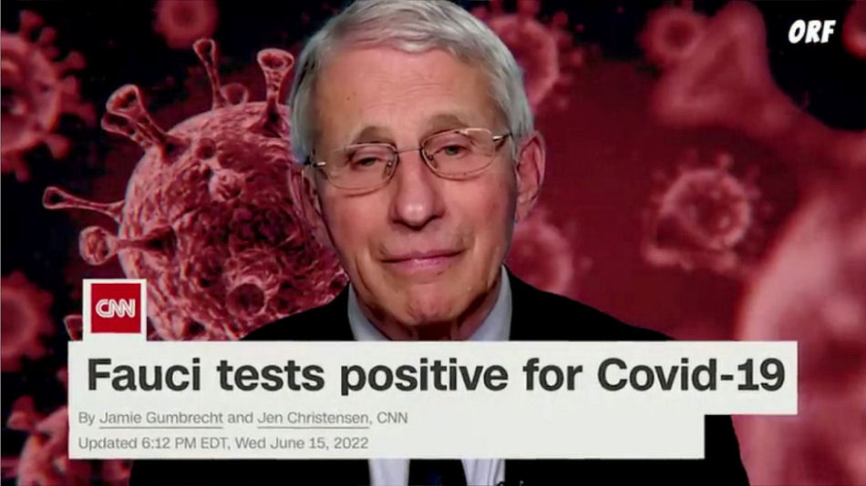 Anthoney Fauci tests positive for Covid-19
