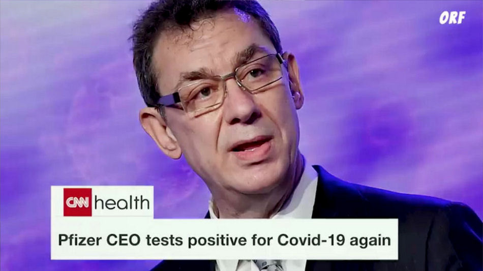 Pfizer CEO Albert Bourla tests positive for Covid-19 AGAIN!