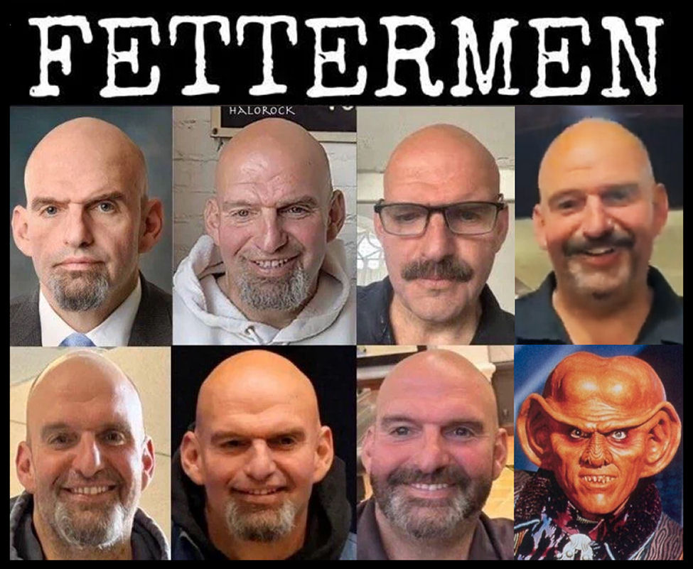 Is the current John Fetterman a Fake? How many John Fetterman's are there?