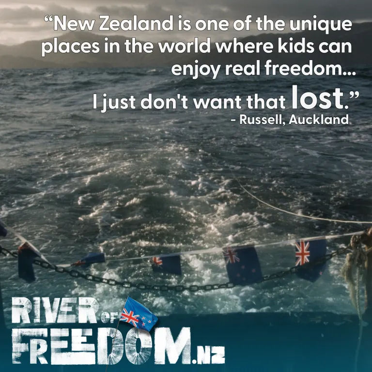 RIVER OF FREEDOM - New Zealand Government Enforces Communism, Brutality and Democide