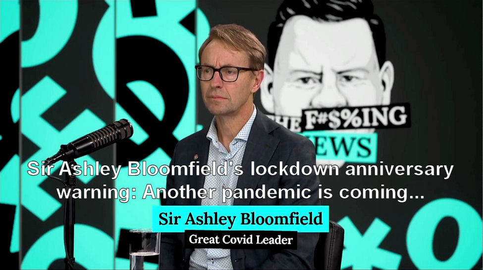 Sir Ashley Bloomfield's lockdown anniversary warning: Another pandemic is coming