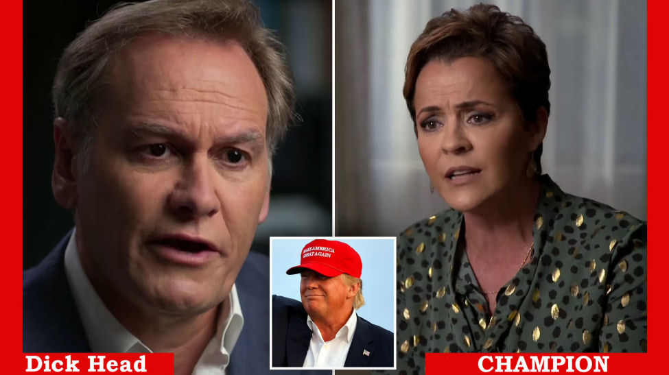 American governor hopeful Kari Lake labels 60 Minutes journalist Liam Bartlett a JOKE | Daily Mail Online
